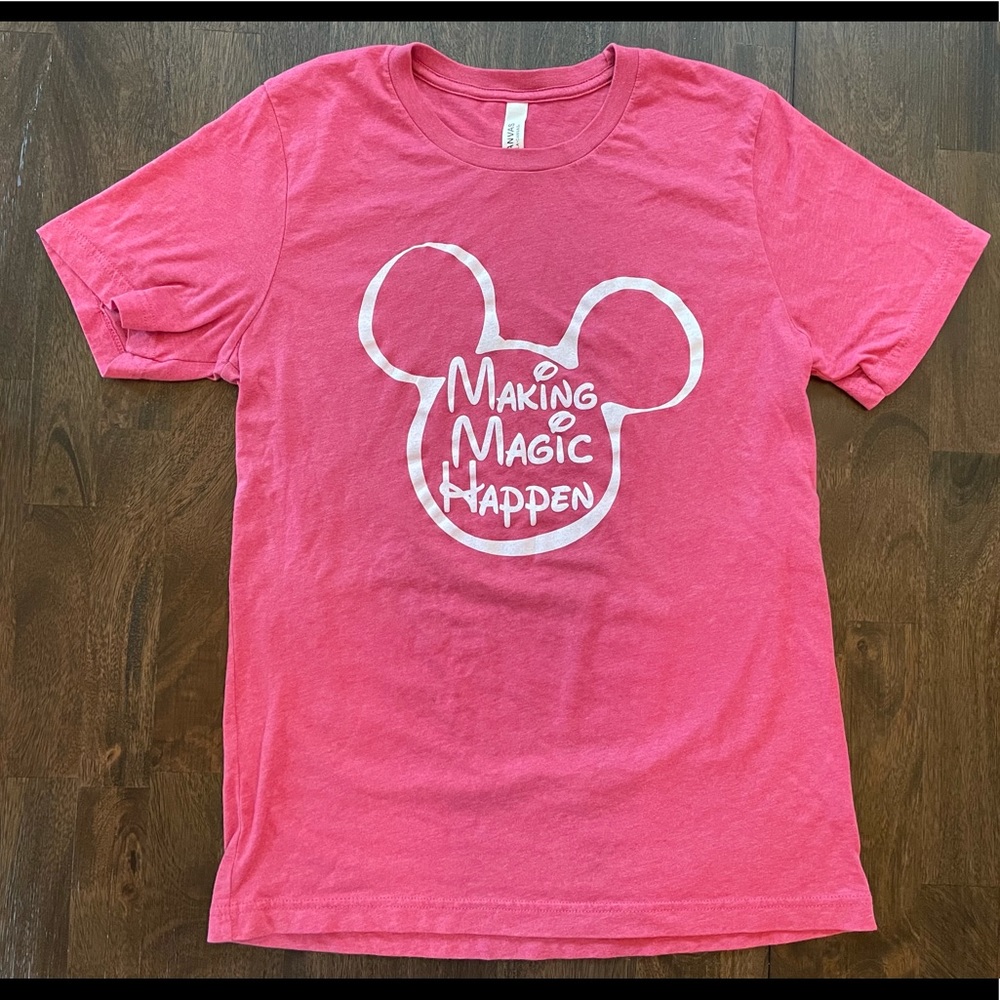 Disney. “Making Magic Happen” Screened Tee